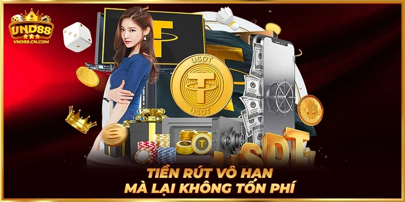 Tiền rút vô hạn mà lại không tốn phí
